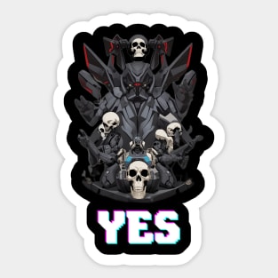 Yes Sticker